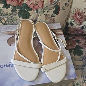 Elegant White Sandals